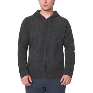 NEW Modern Ambition Men's M Gray Full-Zip Hoodie Sweater  G1826